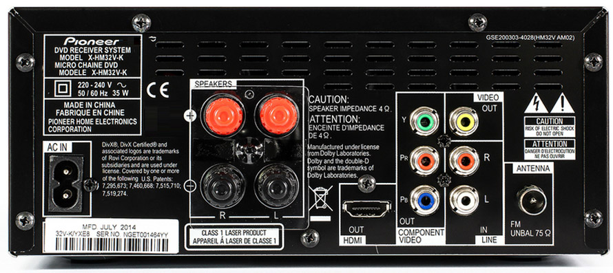 Pioneer X-HM32V